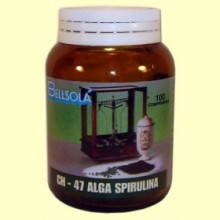 Alga Espirulina - 100 comprimidos - Bellsolá