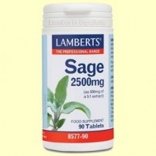 Salvia 2.500 mg - 90 tabletas - Lamberts