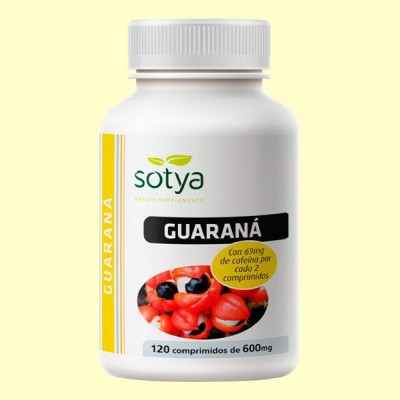 Guaraná - 120 comprimidos - Sotya