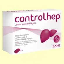 Controlhep - Control activo del hígado - 60 comprimidos - Eladiet