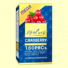 Cranberry Mega 150 PACs - Arándano Rojo - 40 cápsulas - Tongil