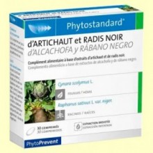 Phytostandard Alcachofa y Rábano Negro - 30 comprimidos - PiLeJe