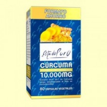 Cúrcuma 10.000 mg Estado Puro - 80 cápsulas - Tongil