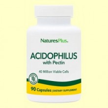 Acidophilus - Prebiótico - 90 cápsulas - Natures Plus