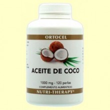 Perlas de Aceite de Coco - 120 perlas - Ortocel