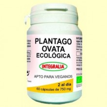 Plantago Ovata Ecológica - Control del peso - 60 cápsulas - Integralia