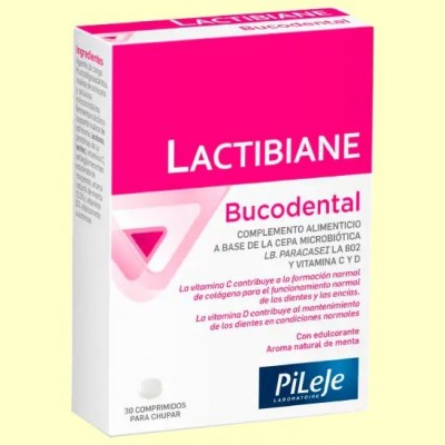 Lactibiane Buccodental - 30 comprimidos - PiLeJe