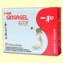 Ginsagel Gold - Extracto de Ginseng IL HWA - 20 perlas - Tongil