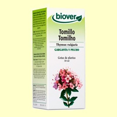 Tomillo - Garganta y pecho - 50 ml - Biover