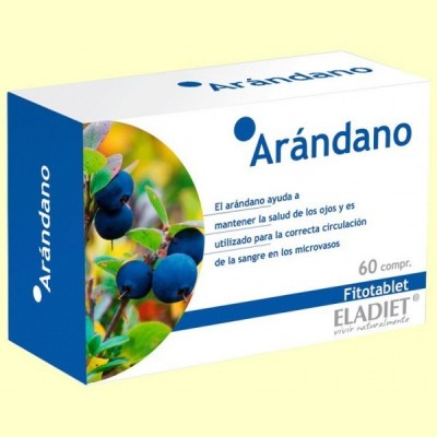 Arándano Fitotablet - 60 comprimidos - Eladiet