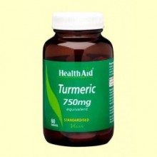 Turmeric - Cúrcuma - 60 comprimidos - Health Aid