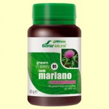 Cardo Mariano - Green Vit&Min 01 - 30 comprimidos - MGdose Soria Natural