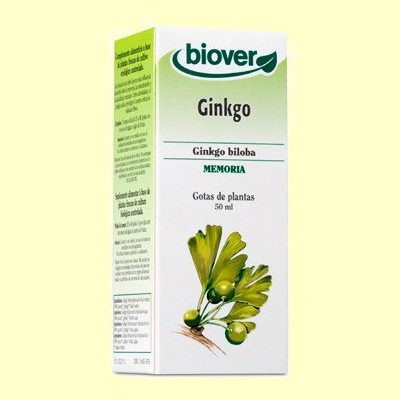 Ginkgo Biloba - Memoria - 50 ml - Biover