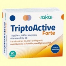 TriptoActive - L-Triptofano y GABA - Sakai - 60 comprimidos