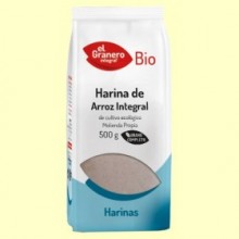 Harina de Arroz Integral Bio - 500 gramos - El Granero