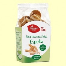 Galletas Artesanas de Trigo Espelta Bio - 220 gramos - El Granero