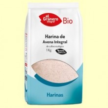 Harina de Avena Integral Bio - 1 Kg - El Granero
