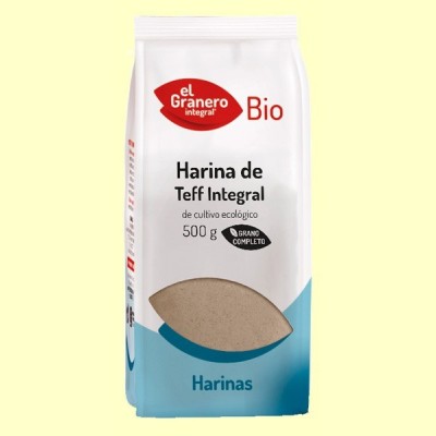 Harina de Teff Integral Bio - 500 gramos - El Granero