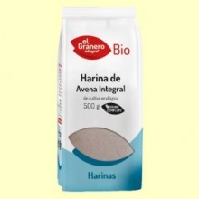 Harina de Avena Integral Bio - 500 gramos - El Granero