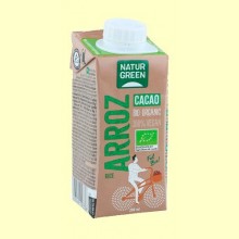 Bebida de Arroz con Cacao Bio - 200 ml - NaturGreen