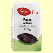 Pasas Sultanas Bio - 250 gramos - El Granero
