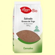 Salvado de Trigo Grueso Bio - 300 gramos - El Granero