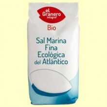 Sal Marina Fina del Atlántico Bio - 1 kg - El Granero