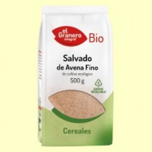 Salvado de Avena Fino Bio - 500 gramos - El Granero
