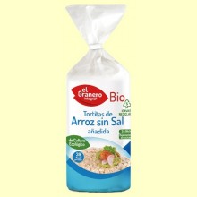 Tortitas de Arroz sin Sal añadida Bio - 115 gramos - El Granero