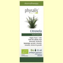 Aceite Esencial Citronela Bio - 10 ml - Physalis