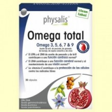 Omega Total - 30 cápsulas - Physalis