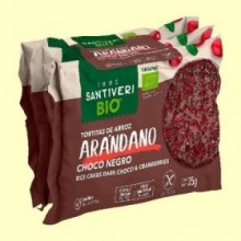 Tortita de Arroz con Arándano Bio - 3 x 2 tortitas - Santiveri