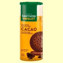 Galletas Noglut Cacao - 200 gramos - Santiveri