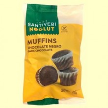 Noglut Muffins Choco Negro - 210 gramos - Santiveri