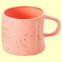 Taza de Ceramica Liajana rosa - 300 ml - Cha Cult