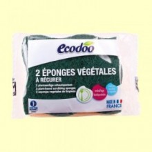 Esponja estropajo - 2 unidades - Ecodoo