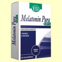 Melatonin Pura 1,9 mg - Melatonina - 60 microtabletas - Laboratorios Esi