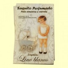 Saquito perfumado Lino Blanco - 1 saquito - Aromalia