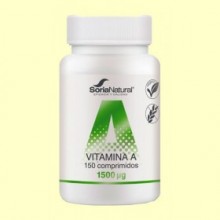 Vitamina A - 150 comprimidos - Soria Natural