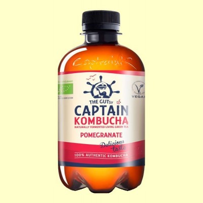 Kombucha Granada - 400 ml - Captain Kombucha