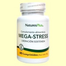 Mega Stress - Sistema Nervioso - 60 comprimidos - Natures Plus