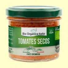 Paté de tomates secos - 100 gramos - Bio Organica Italia