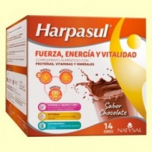Harpasul batido energético Chocolate - 14 sobres - Natysal