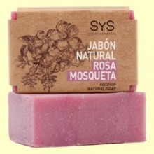 Jabón Natural Rosa Mosqueta - 100 gramos - Laboratorio SyS