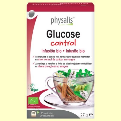 Infusión Glucose Control Bio - 20 filtros - Physalis