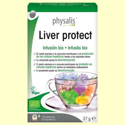 Infusión Liver Protect Bio - 20 filtros - Physalis