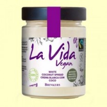 Crema Blanca con Coco Bio - 270 gramos - La Vida Vegan