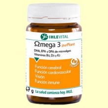 Omega 3 purPlant - 60 cápsulas - Ihlevital