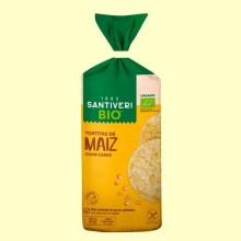Tortitas Maiz Bio - 130 gramos - Santiveri