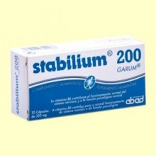 Stabilium - 30 cápsulas - Laboratorios Abad